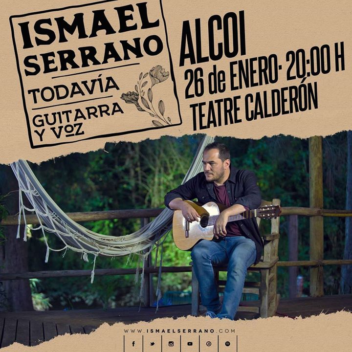 Ismael Serrano llegará a Alcoy