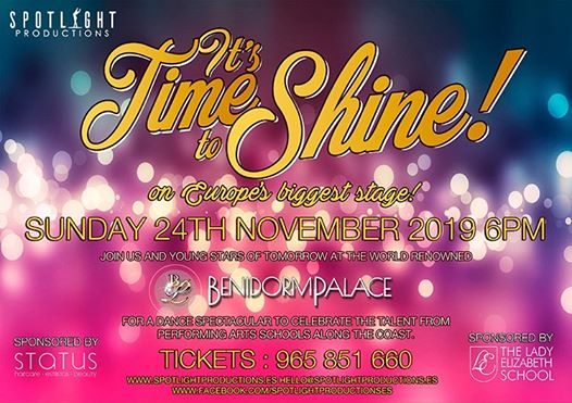 It´s Time To Shine November 2019