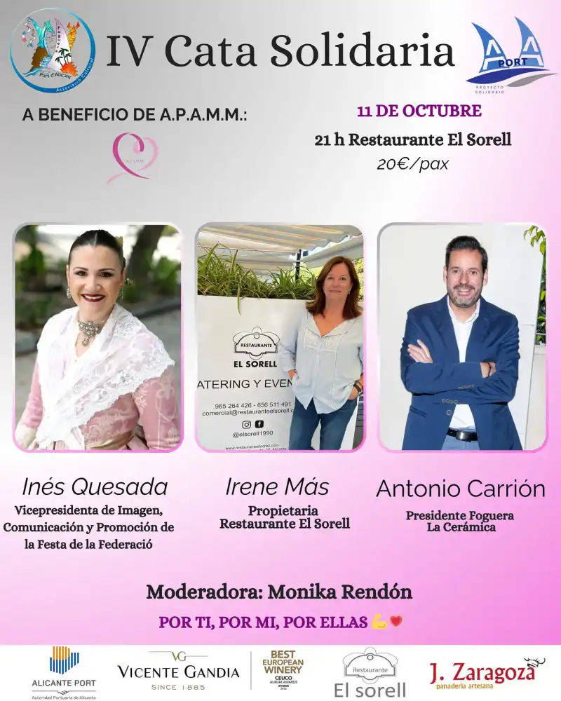 IV Cata Solidaria a beneficio de APAMM