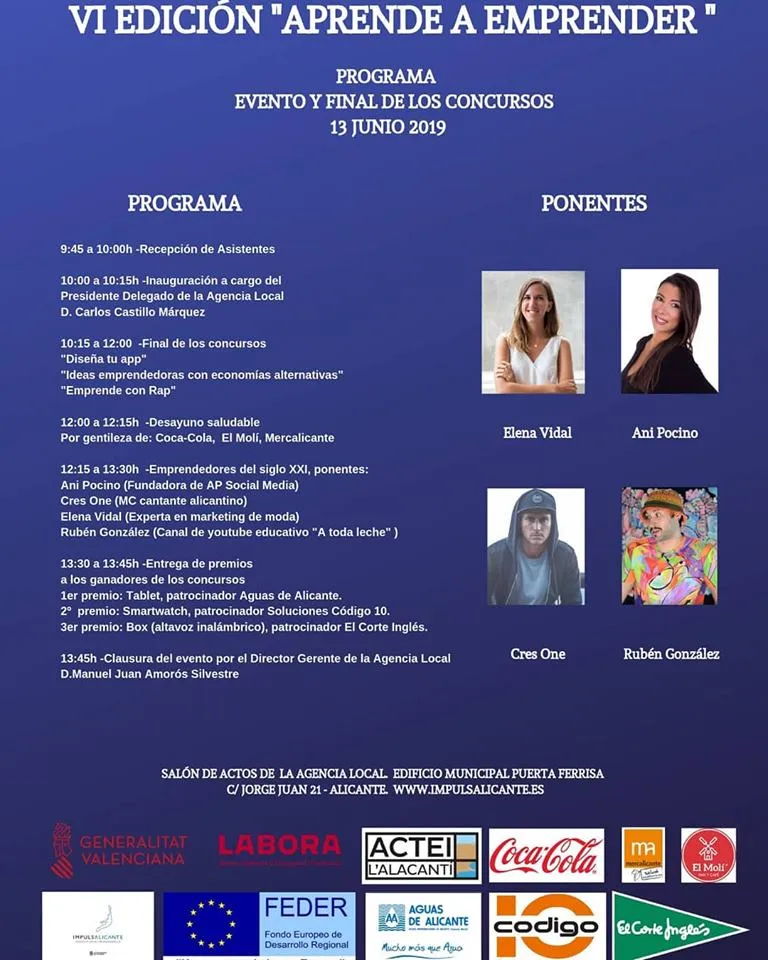 IV edición "Aprende a Emprender"