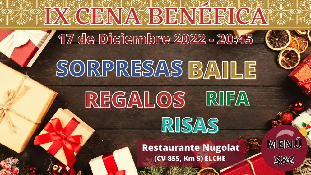 IX Cena Benéfica Asociación Integra-t