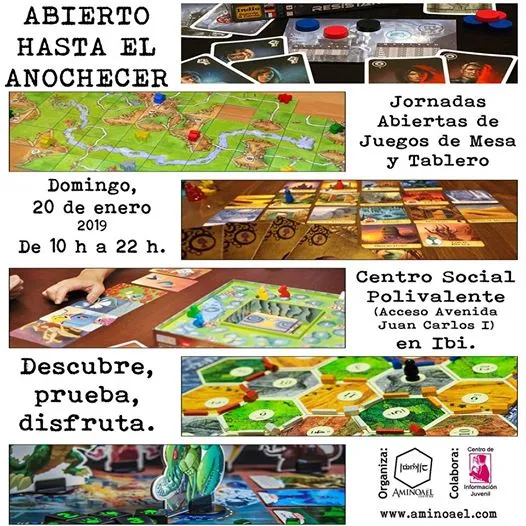 IX Jornada de Juegos de Mesa - "Abierto hasta el Anochecer"