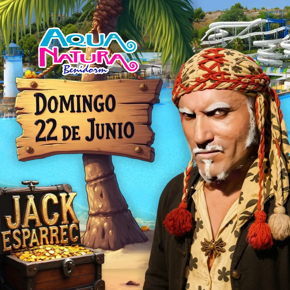 Jack Sparrow en Aqua Natura