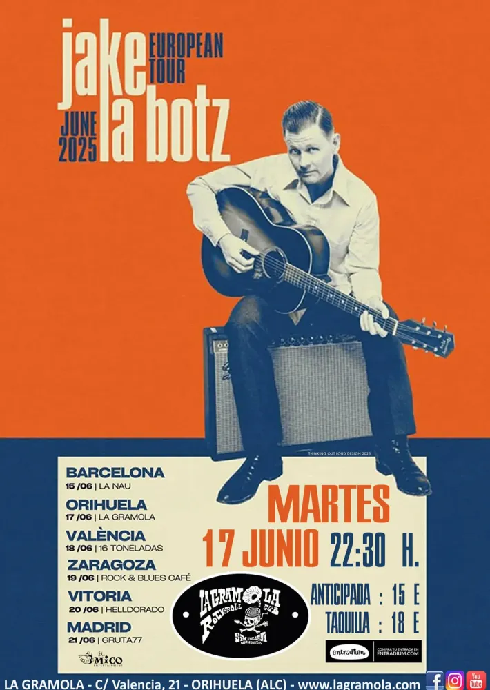 Jake la Botz en la Gramola