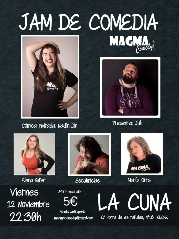 Jam de Comedia Magma Comedy