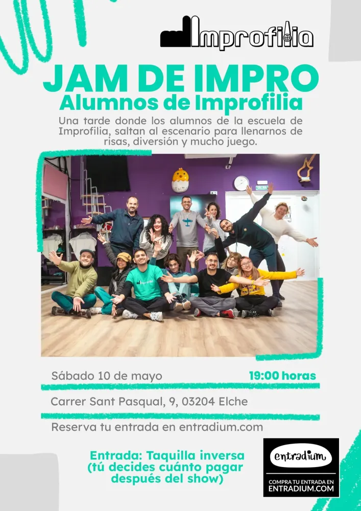 Jam de impro Alumnos de Improfilia
