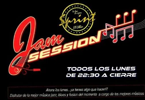 Jam session de la marina baixa en sprint bar