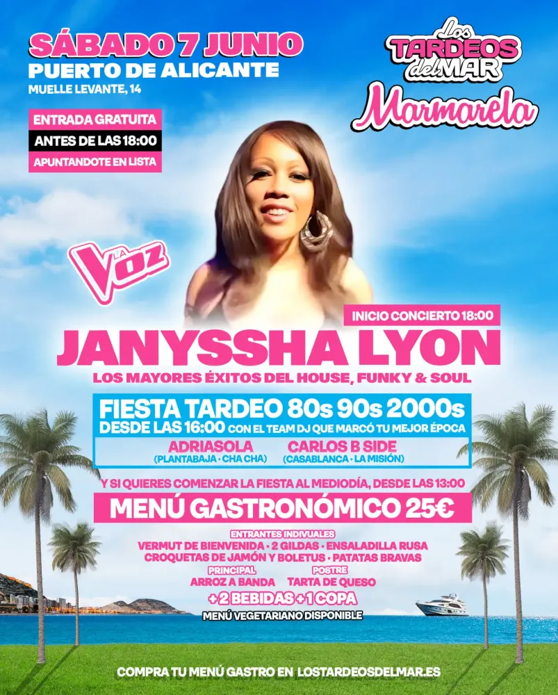 Janysha Lyon - Tributo al House ► Los Tardeos del Mar