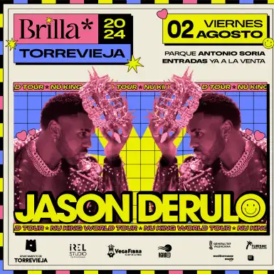 Jason Derulo en Torrevieja ► Brilla Torrevieja 2024