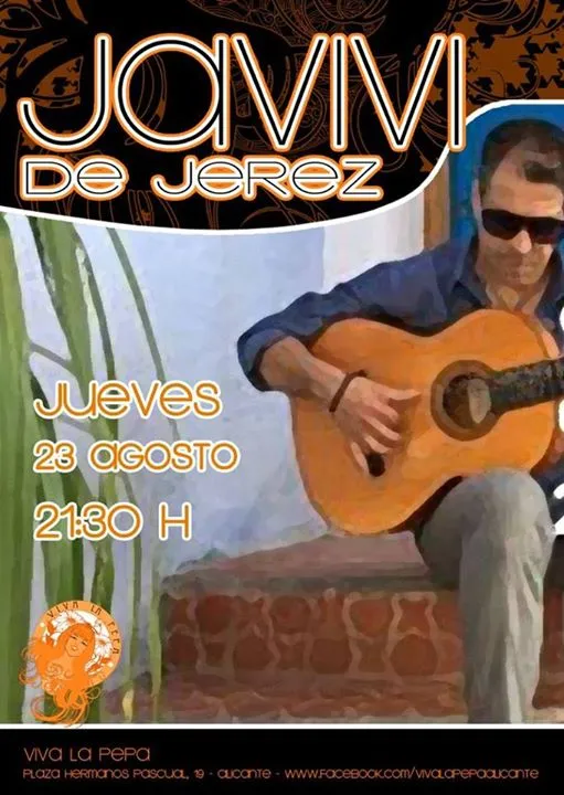Javivi de Jerez , fusión flamenco-árabe en Alicante