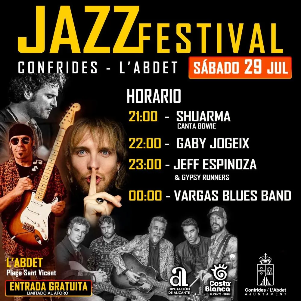 Jazz Festival Confrides - L'Abdet 2023