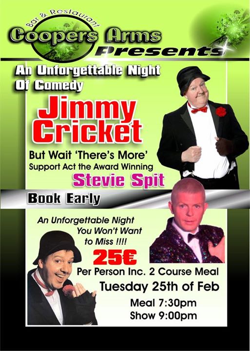 Jimmy cricket & stevie spit