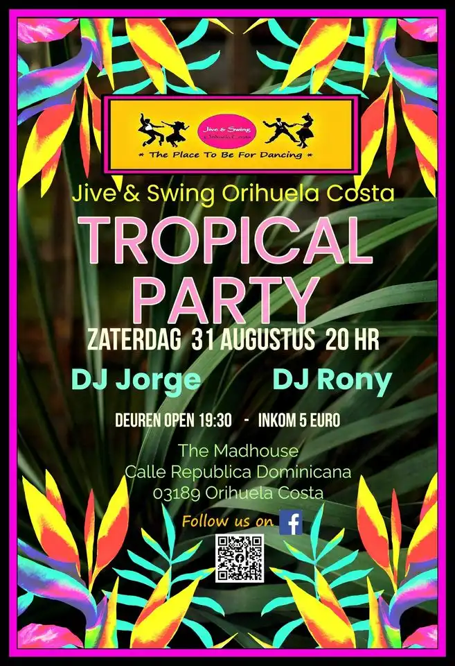 Jive & Swing Tropical Party
