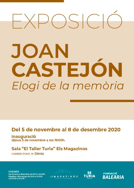 Joan Castejón a Els Magazinos /Dénia)
