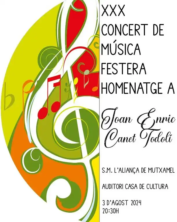 Joan Enric Canet serà el protagonista del tradicional concierto monogràfic de L'Aliança de Mutxamel