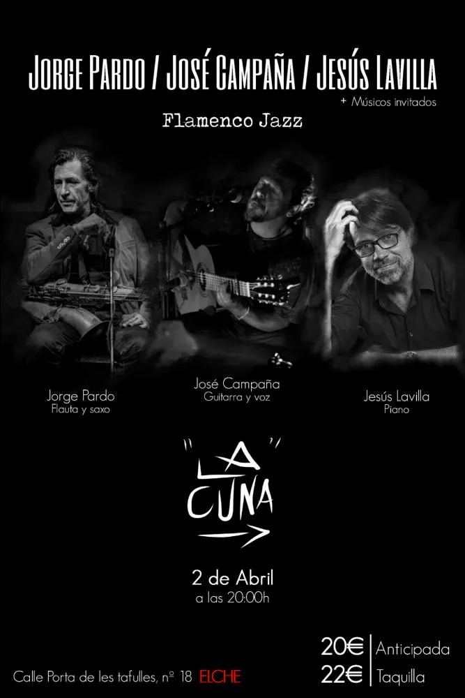 Jorge Pardo, José Campaña y Jesús Lavilla - Flamenco Jazz