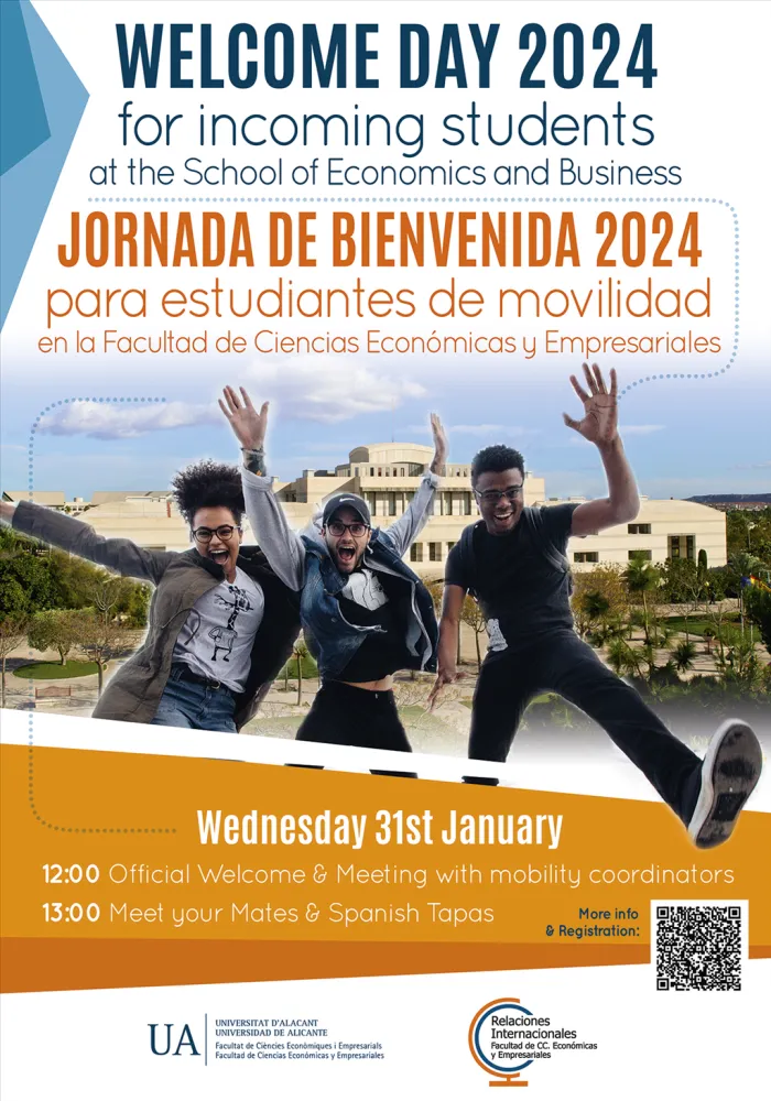 Jornada de Bienvenida - Meet Your Mates para estudiantes de movilidad en la Facultad de Ciencias Económicas y Empresariales