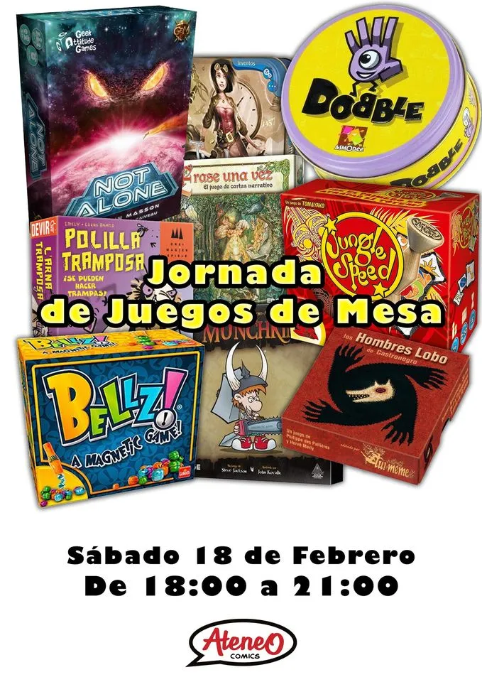Jornada de juegos de mesa