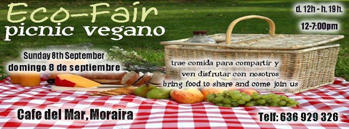 Jornada de Picnic Vegano y Comercio Justo en Moraira