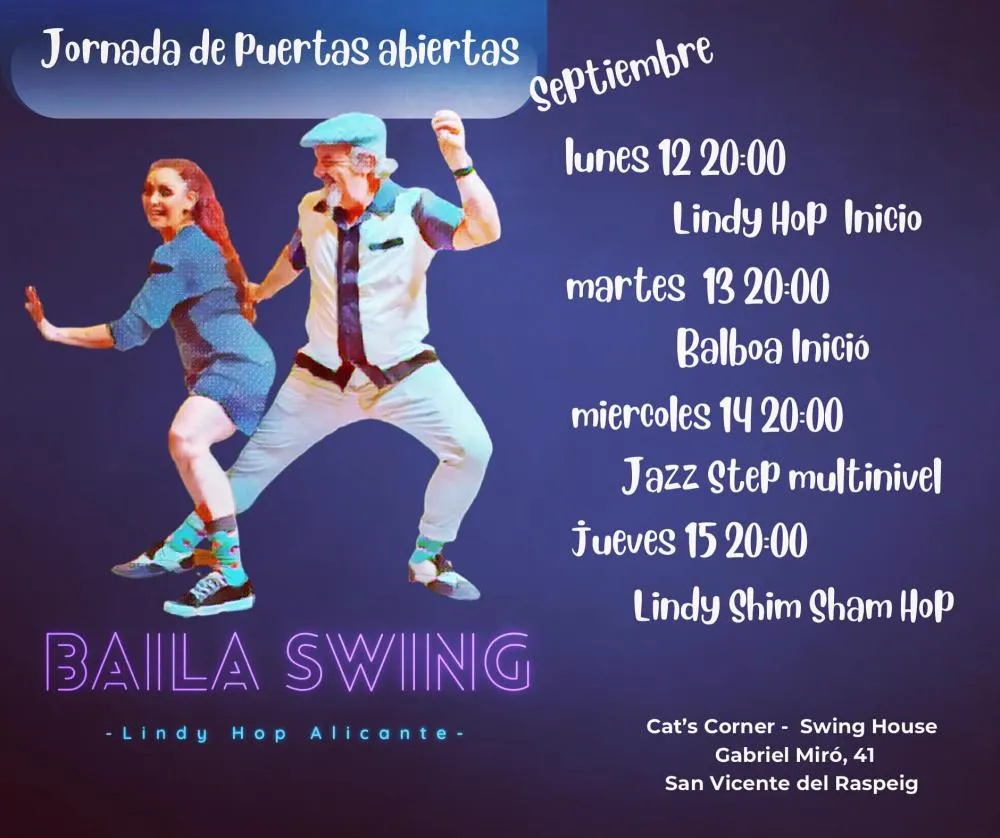 Jornada de Puertas Abiertas - Baila Swing Lindy Hop