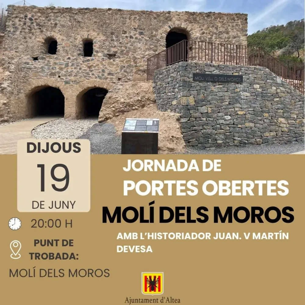 Jornada de puertas abiertas en el Molino de los Moros