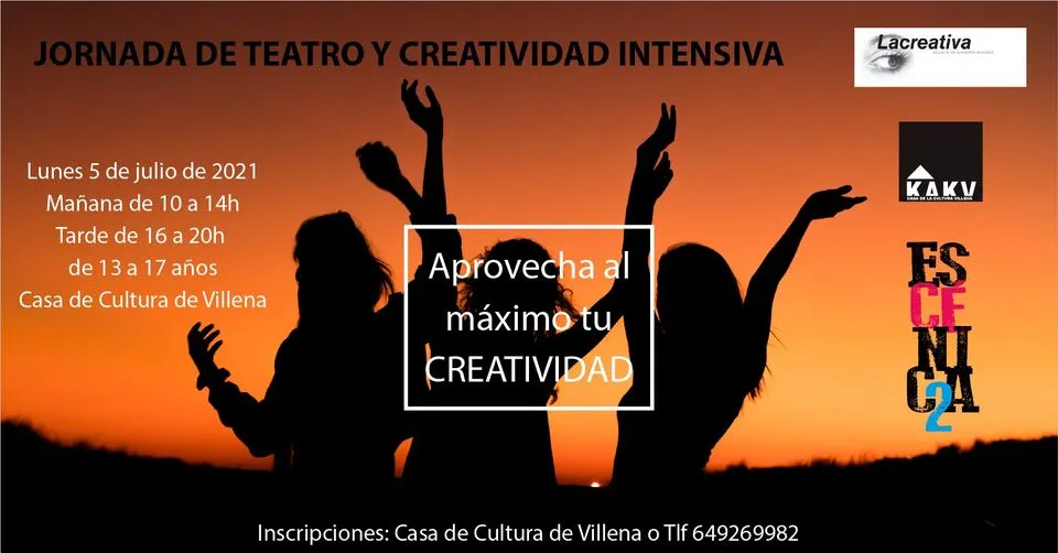 Jornada Intensivas: Teatro y creatividad - 'Escénica'