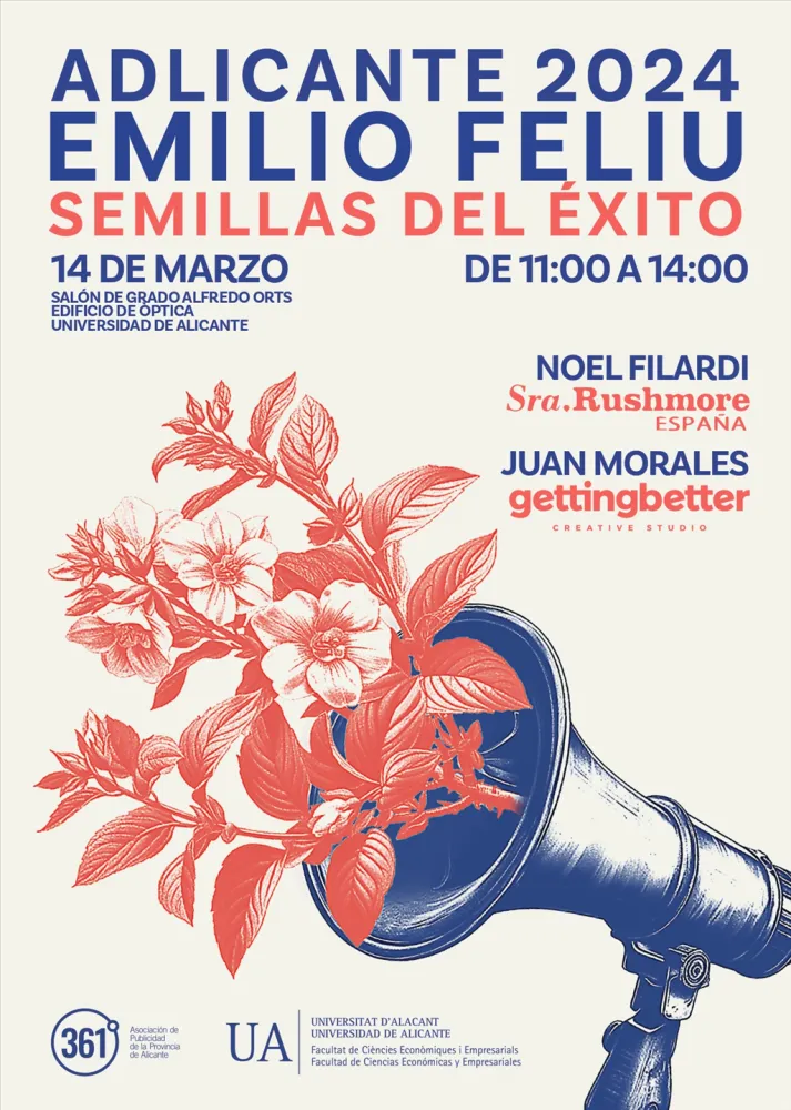 Jornada publicitaria Adlicante-Emilio Feliu 2024 Semillas del Éxito
