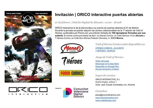 Jornada Void of Heroes en Ateneo