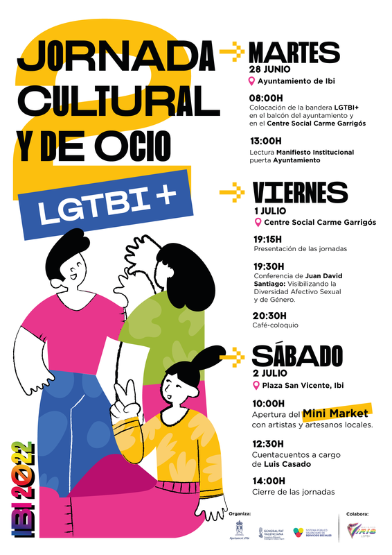 Jornadas Culturales de Ocio LGTBI+ Ibi