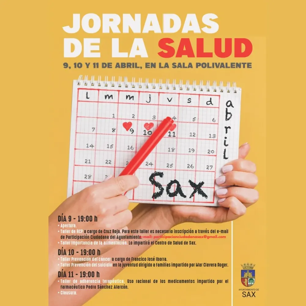 Jornadas de la Salud en Sax 2025