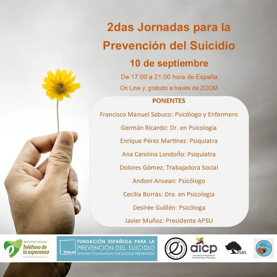 Jornadas de Prevención del Suicidio