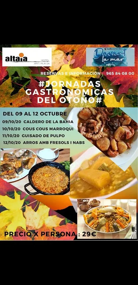 Jornadas Gastronómicas de Otoño