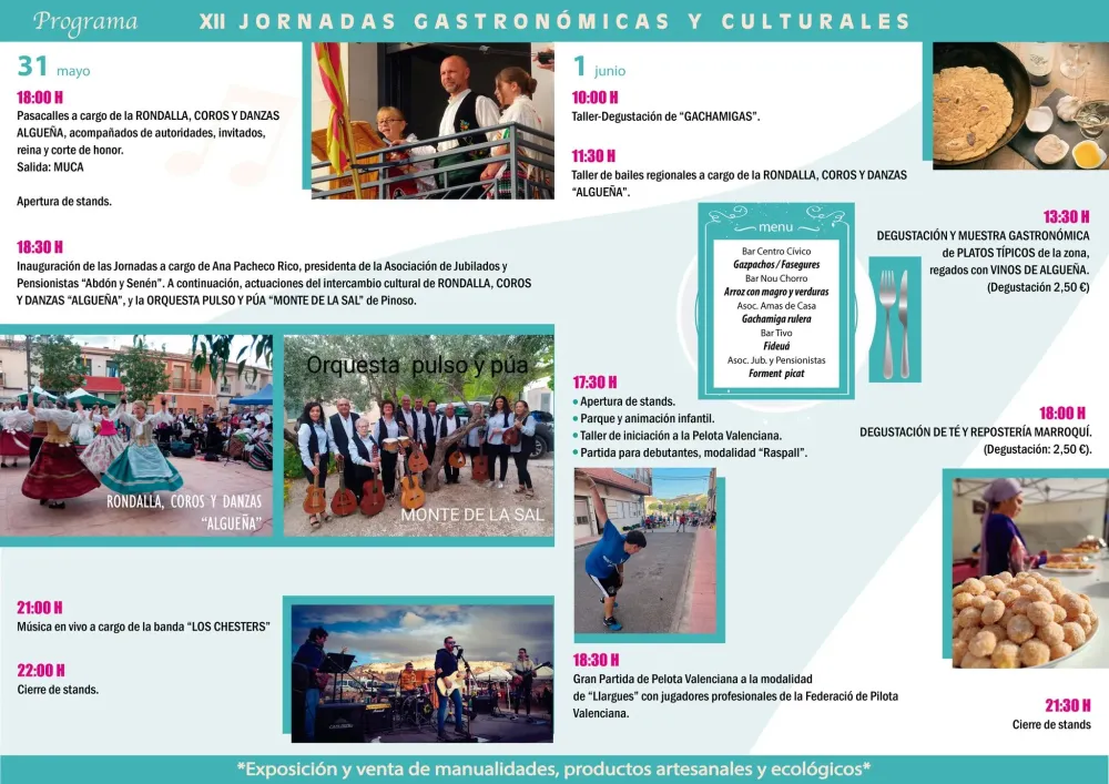 Jornadas Gastronómicas y Culturales de Algueña 2025