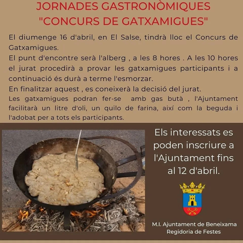 Jornadas gastronómicas "Concurso de Gachemigas"