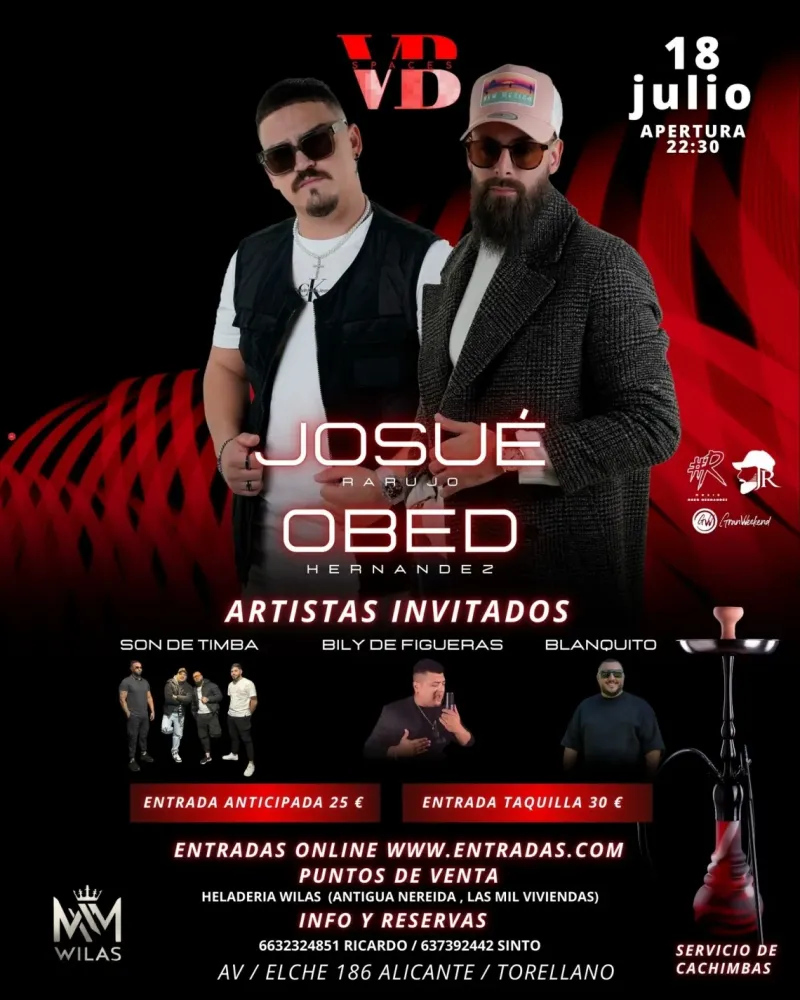 Josué Rarujo y Obed Hernandez