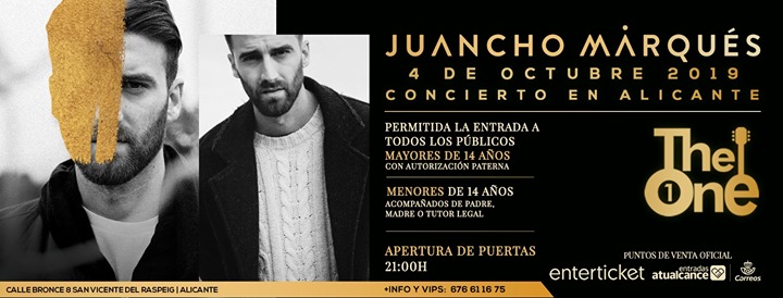 Juancho Marqués en concierto en San Vicente del Raspeig