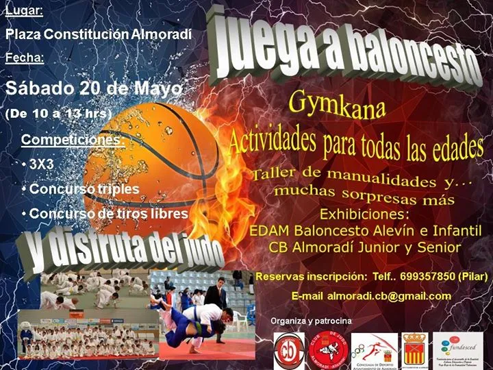 Juega a baloncesto y disfruta del judo
