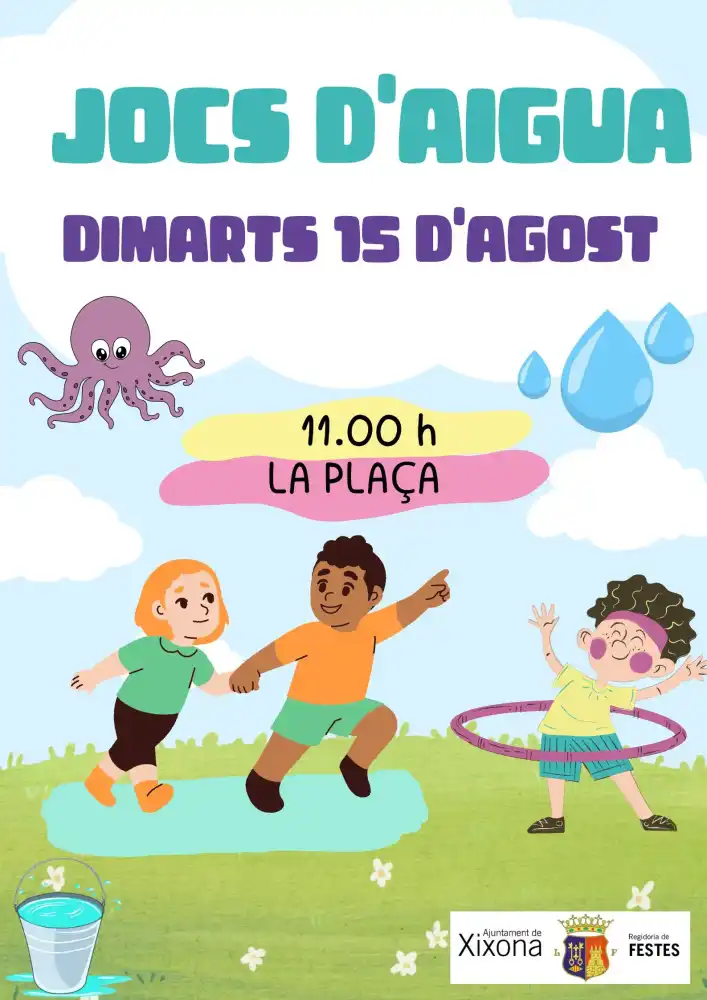 Juegos de agua Jijona Verano 2024