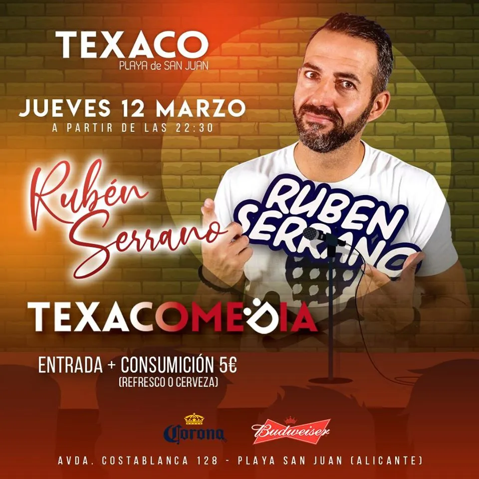 Jueves de humor con Rubén Serrano Cómico