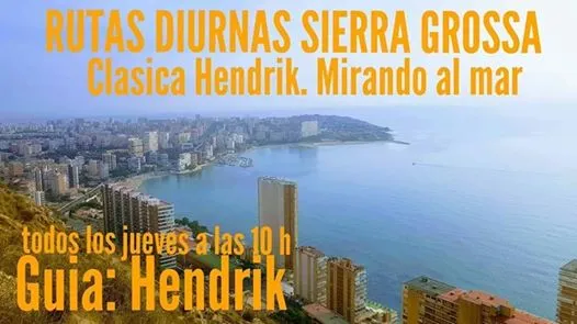 Jueves: Sieres Grossa diurna, mirando al mar.