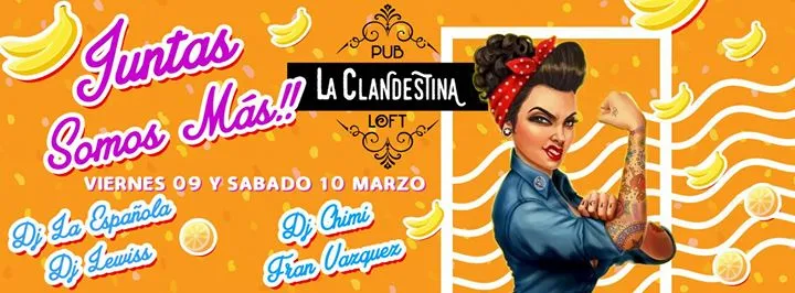 Juntas Somos Más!! La Clandestina Elda