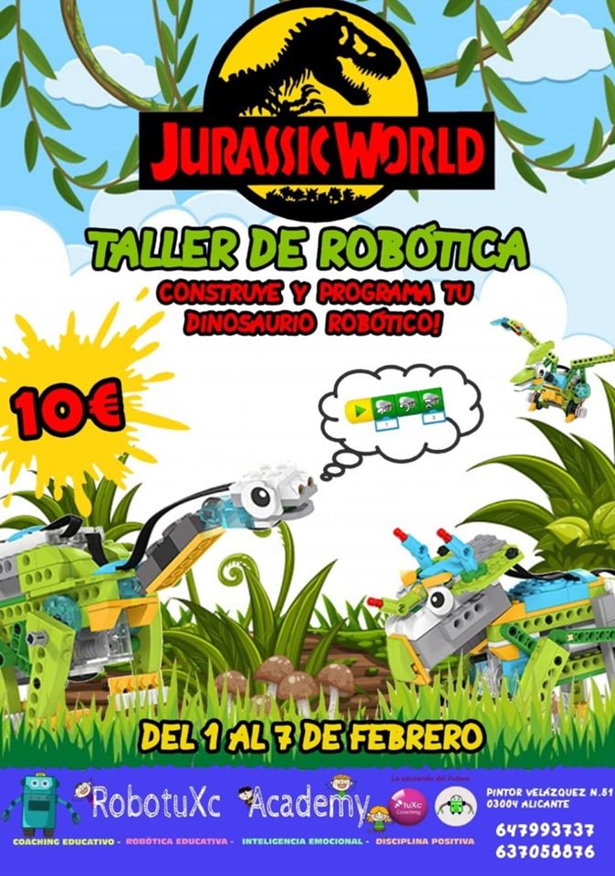 Jurassic World - Taller de robótica