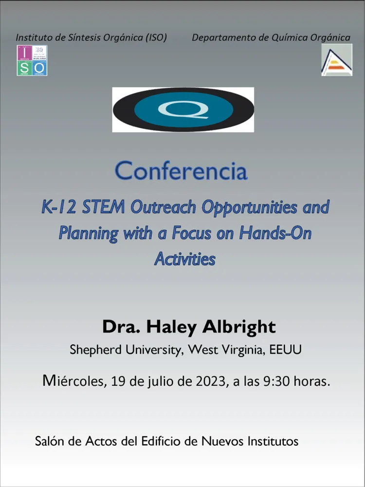K-12 Stem Outreach Opportunities and Planning with a focus on Hands-On Activities