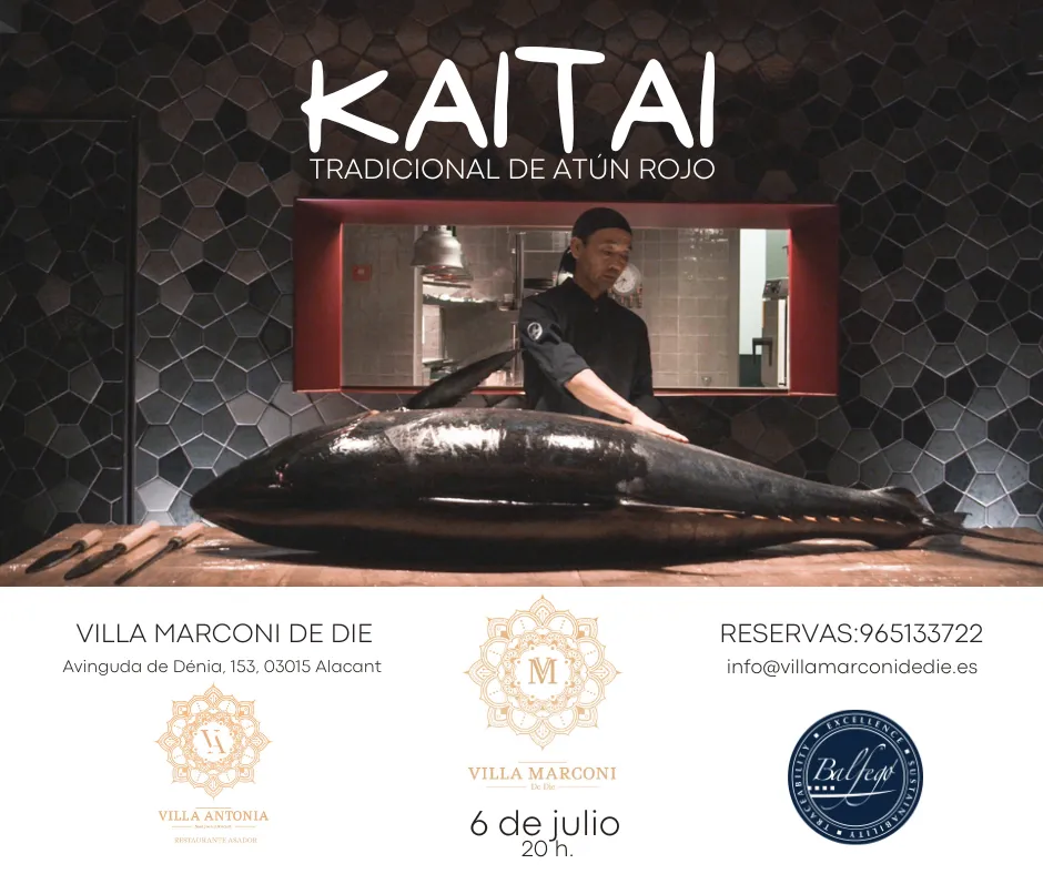 Kaitai Tradicional Japonés de Atún Rojo