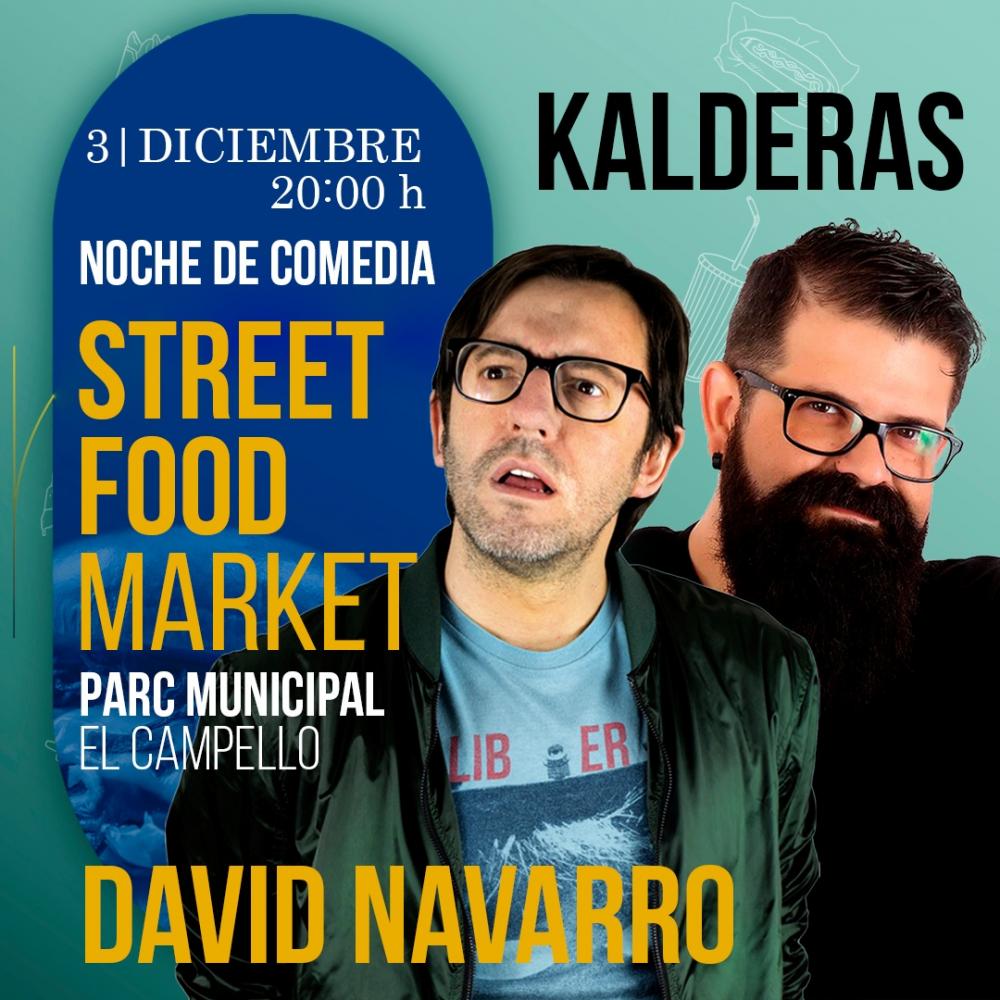 Kalderas y David Navarro - Street Food Market Campello
