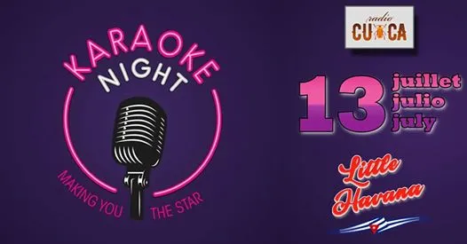 Karaoke, vous êtes la star