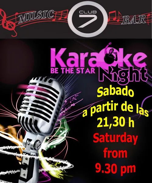 Karaoke Night on Saturday