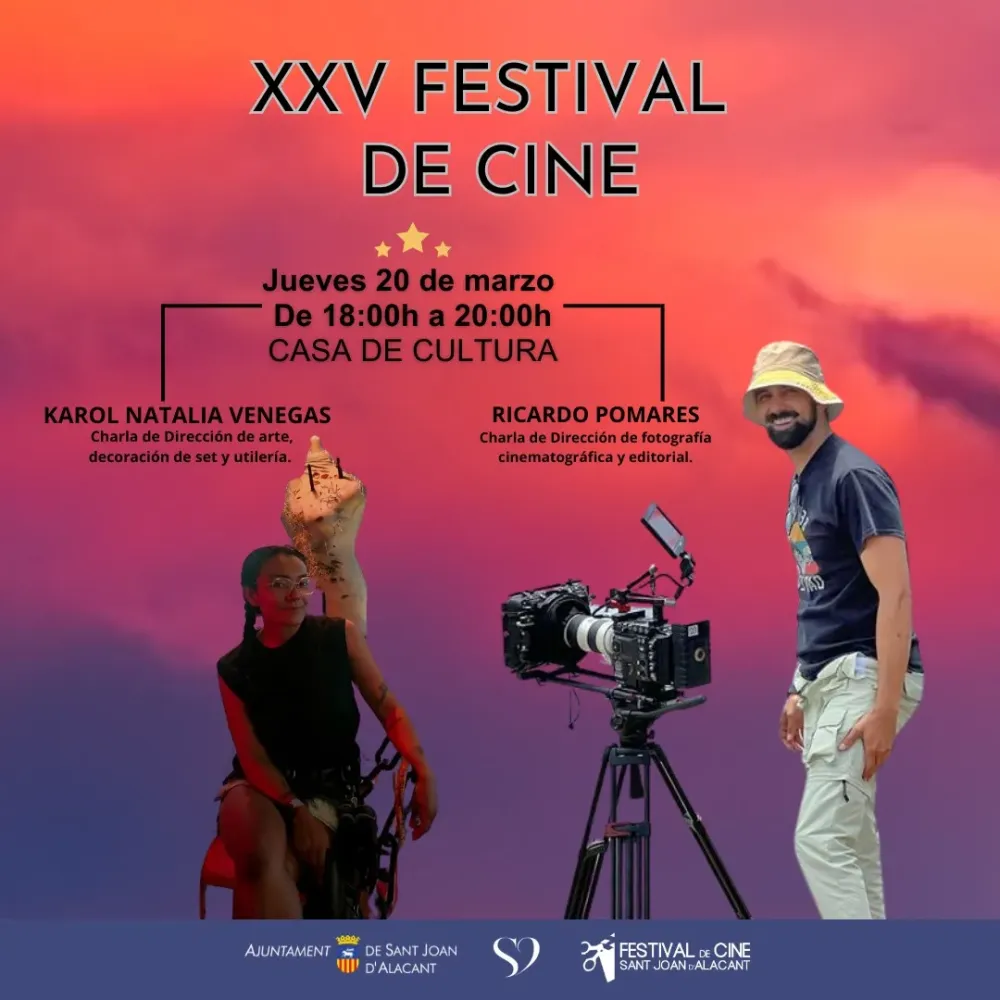 Karol Natalia Venega y Ricardo Pomares ► Festival de Cine de Sant Joan 2025
