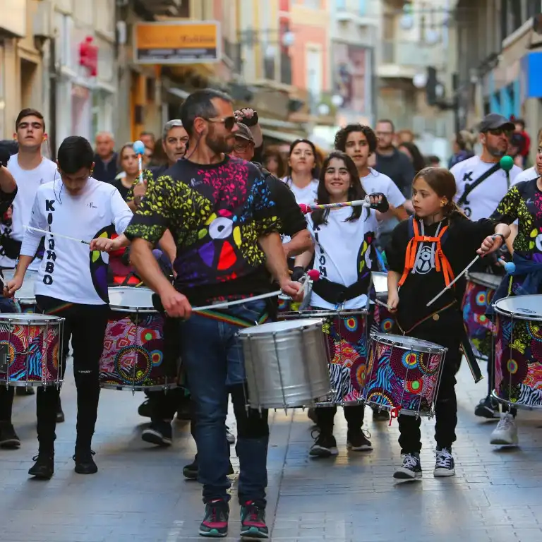 Kilombo Kilombé - Muestra escuela percusión ► Elx al Carrer 2024