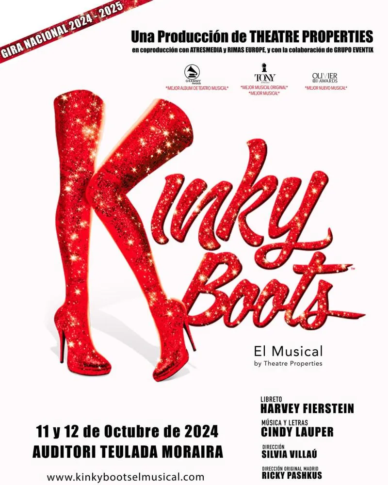 Kinky Boots El Musical By Theatre Propierties